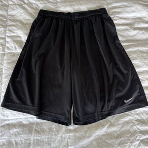 Men’s Large Nike  performance black shorts